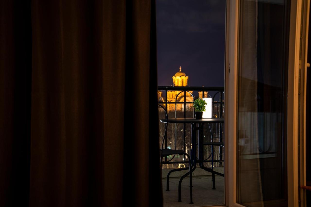 Rooftop Terrace Apartman Belgrád Kültér fotó