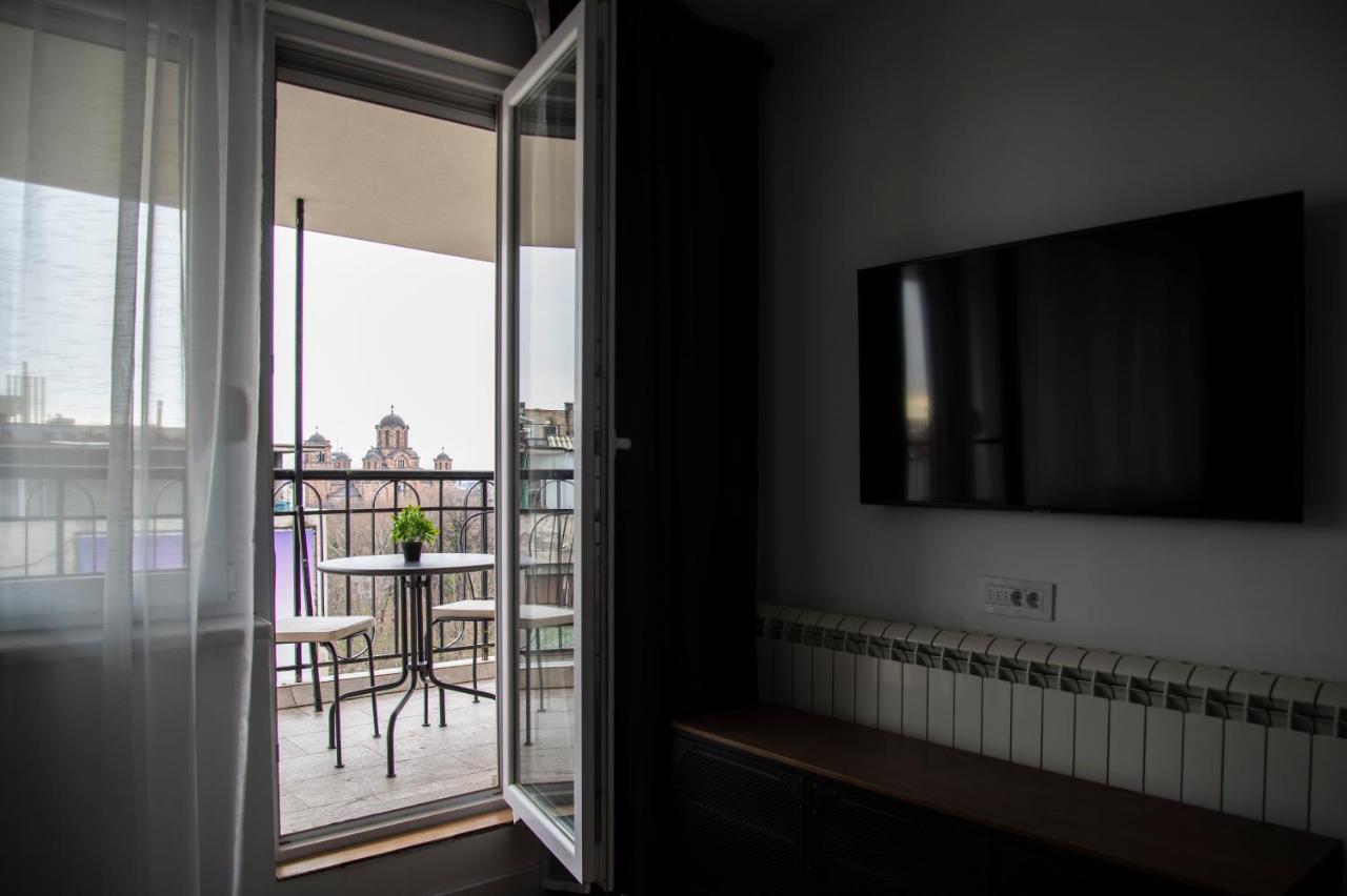 Rooftop Terrace Apartman Belgrád Kültér fotó