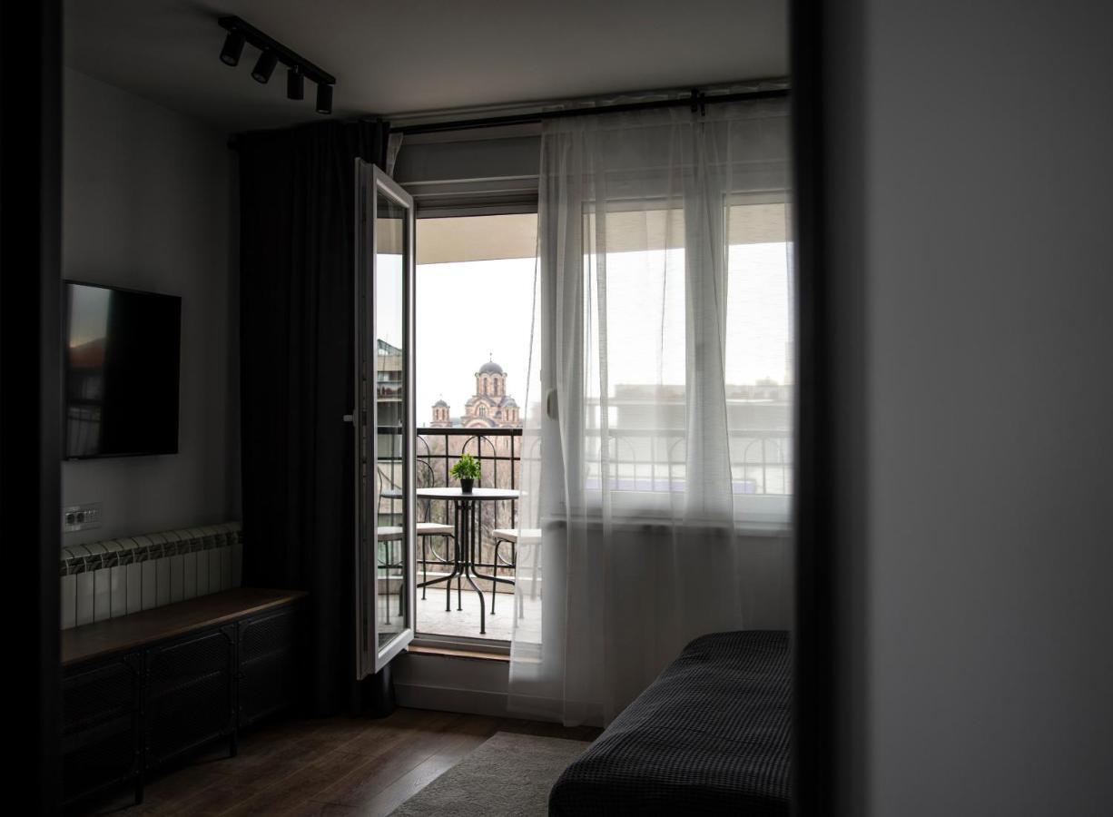 Rooftop Terrace Apartman Belgrád Kültér fotó