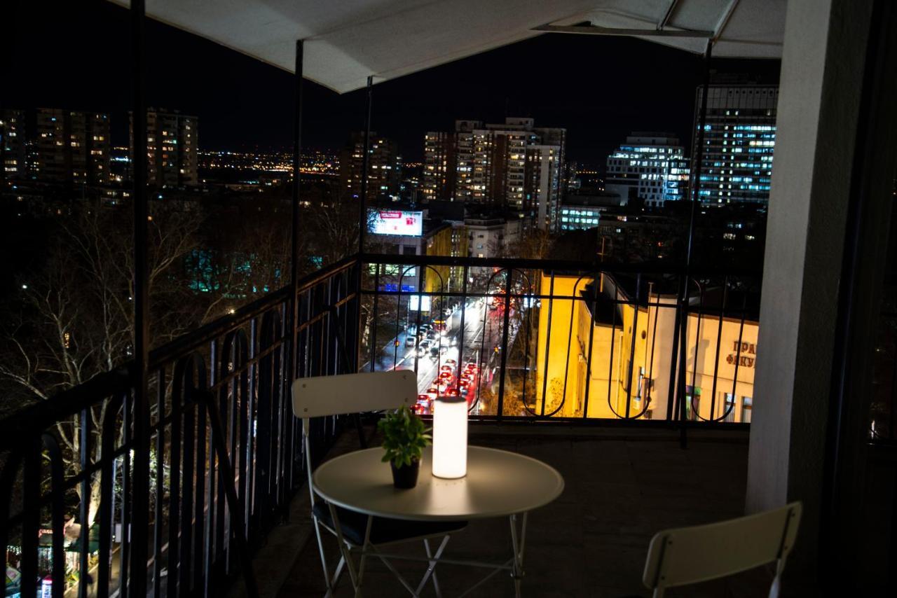 Rooftop Terrace Apartman Belgrád Kültér fotó
