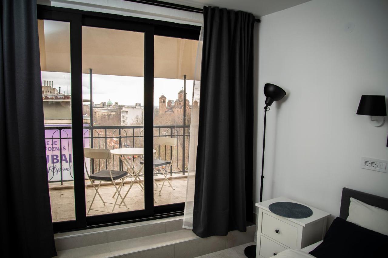 Rooftop Terrace Apartman Belgrád Kültér fotó