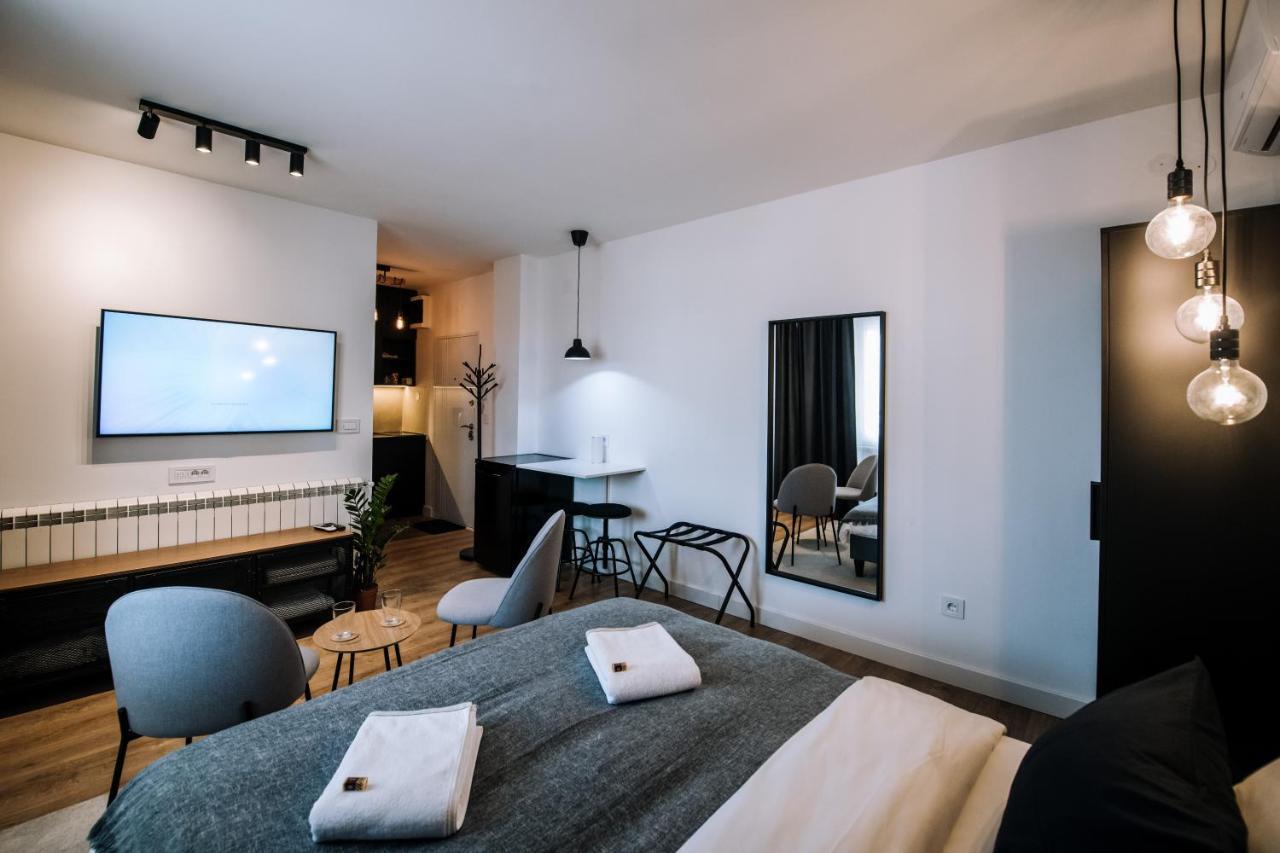 Rooftop Terrace Apartman Belgrád Kültér fotó