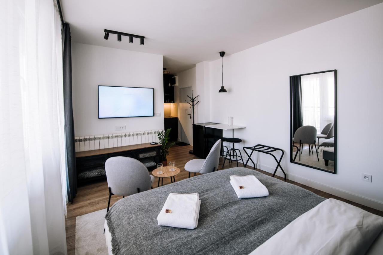 Rooftop Terrace Apartman Belgrád Kültér fotó